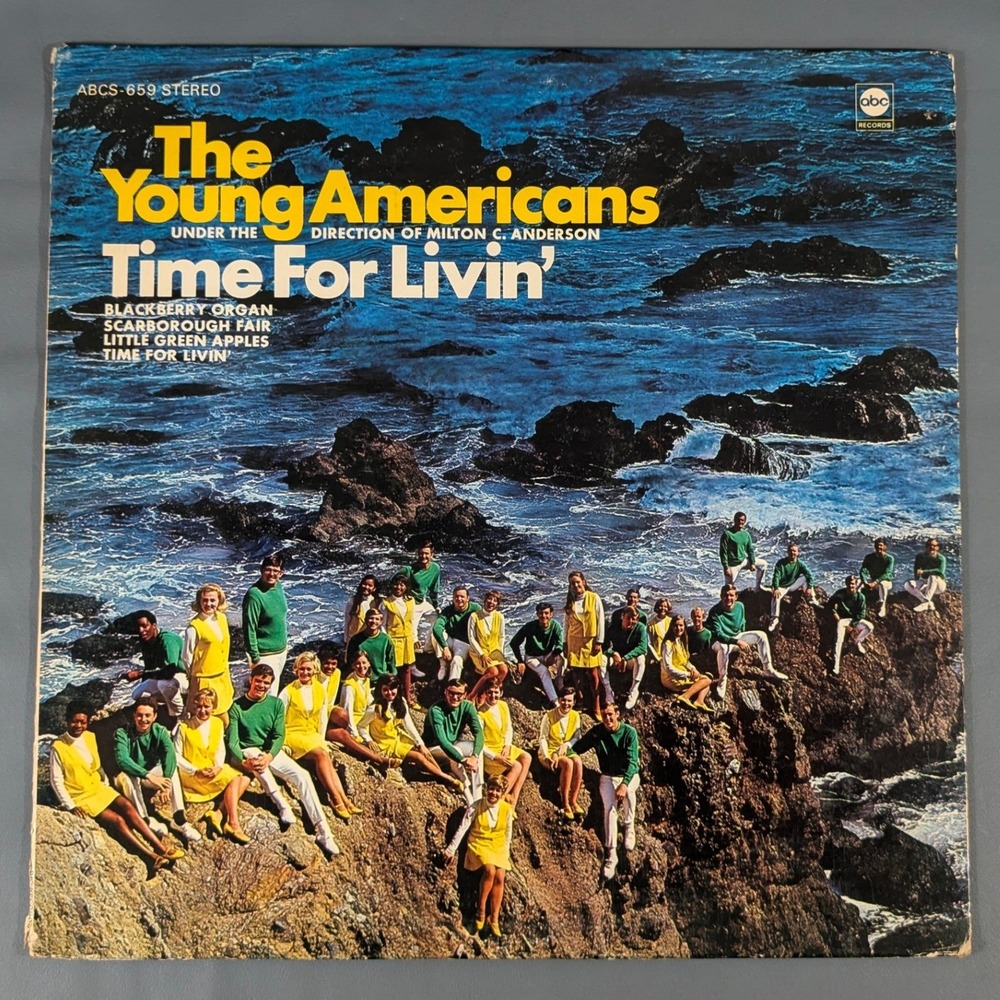 The Young Americans A Time For Livin' Vinyl LP ABC Records ABCS-659 1968 Stereo